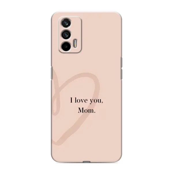 Чехол с принтом «Сердце маме» для Realme GT