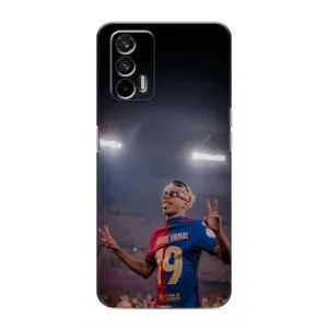 Чохол з футболістом Ламін Ямаль Realme GT (Ямаль на стадіоні)
