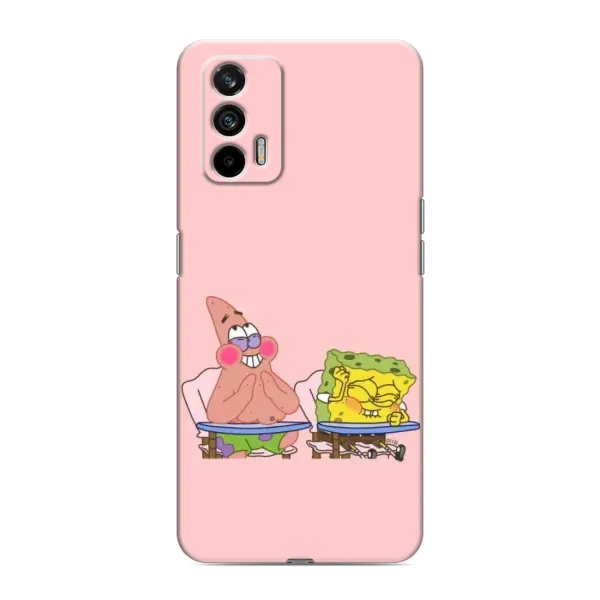 Чехол с принтом «За партой» для Realme GT