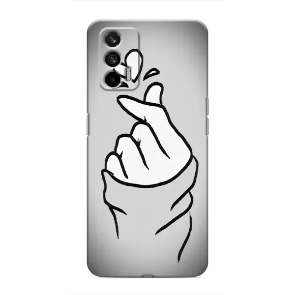Чохол з принтом «Значок Love» для Realme GT