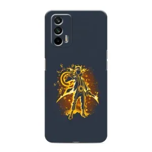 Чехол с принтом «золотой Наруто» для Realme GT