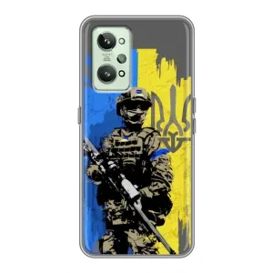 Чехлы с картинкой ЗСУ для Realme GT2 (AlphaPrint) (АРТ солдат)