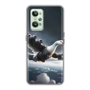 Чохол з мемом Тралалело тралала на Realme GT2 (Бомбардіні гусіні)