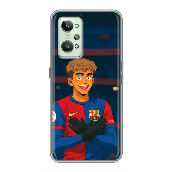 Чехол с принтом «Футболист Ямаль» для Realme GT2 Чехол с принтом «Футболист Ямаль» для Realme GT2