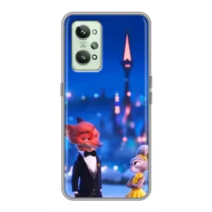 Чехол Зоотрополіс на Realme GT2 (Романтический вечер Зверополис)