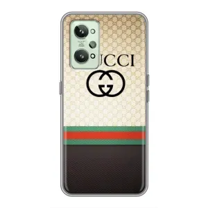 Чехлы ГУЧЧИ для Реалми ДжиТи 2 (AlphaPrint) (GUCCI стиль)