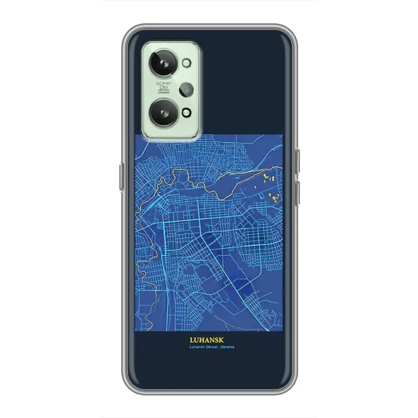 Чохол з принтом «Луганськ» для Realme GT2