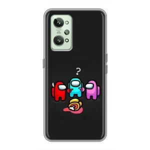 Чехол Амонг Ас для Realme GT2 (AlphaPrint) (Импостер)