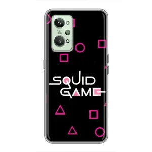 Чехол Гра в кальмара для Realme GT2 (Паттерн Игра кальмара)