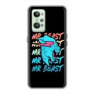Чехол с принтом «logo Mr beast» для Realme GT2