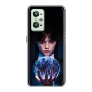 Чехол с дизайном Венздей 2 на Realme GT2 (Магическая сфера Уэнздей)
