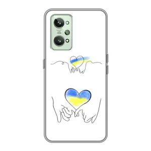 Чехол для Патриота Украины Realme GT2 - (AlphaPrint) (Мир Украине)