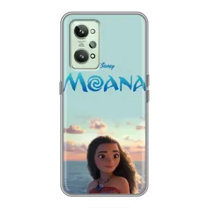 Чехол с мультфильмом Моана Realme GT2 (Портрет Моана)