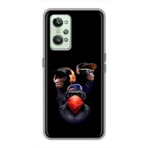 Чохол з Мавпами Realme GT2 - (AlphaPrint)