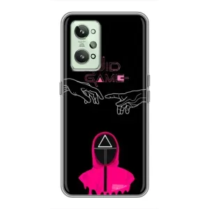 Чехол Гра в кальмара для Realme GT2 (Минимализм Игра кальмара)