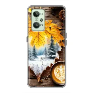Чохол з принтом «Осінньо-зимова кава» для Realme GT2