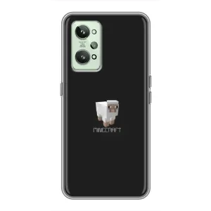 Чохол Майнкрафт на Realme GT2 (AlphaPrint) Minecraft (Овечка Майнкрафт)