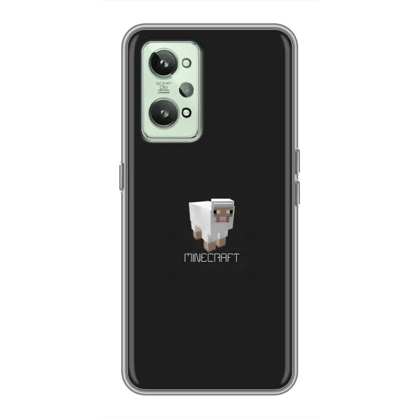 Чехол с принтом «Овечка Майнкрафт» для Realme GT2 Чехол с принтом «Овечка Майнкрафт» для Realme GT2
