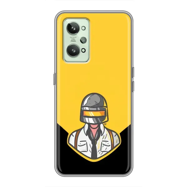 Чохол з принтом «Пабг в шоломі» для Realme GT2