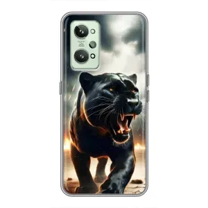 Чехол с принтом «Черная пантера» для Realme GT2