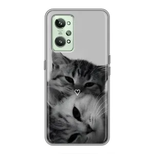 Чохол з малюнком кіт на Realme GT2 (Пара котів)
