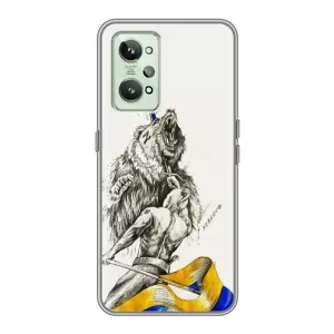 Чехлы Доброго вечора, ми за України для Реалми ДжиТи 2 (AlphaPrint) (Победа)