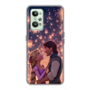 Чехол Рапунцель для Realme GT2 (Принцесса и принц)