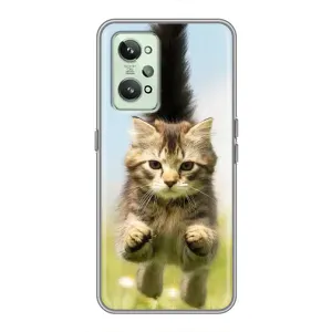 Чохли з Котиками для Realme GT2 (VPrint) (Прижок кота)