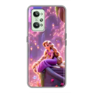Чехол Рапунцель для Realme GT2 (Рапунцель в замке)