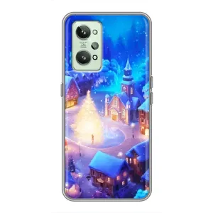 Різдвяні Чохли для Realme GT2 (VPrint) (Різдвяне місто)