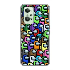 Чехол Амонг Ас для Realme GT2 (AlphaPrint) (Убит)