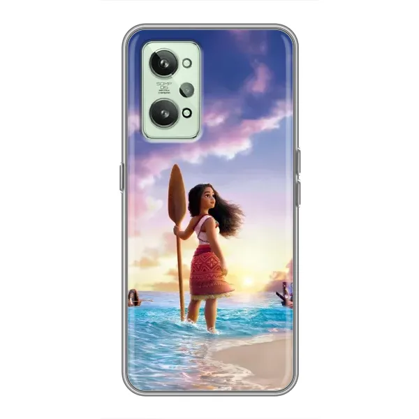 Чехол с принтом «Моана с веслом» для Realme GT2