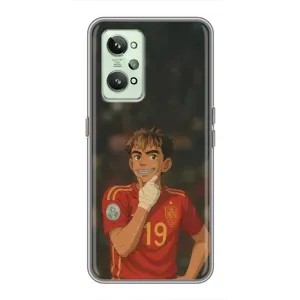 Чохол з футболістом Ламін Ямаль Realme GT2 (Ямаль аніме)