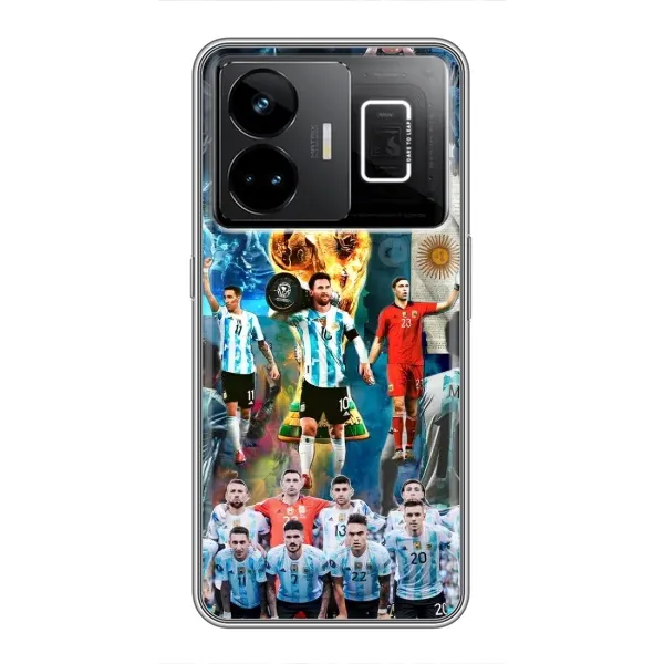 Чохол з принтом «Аргентина Мессі» для Realme GT3