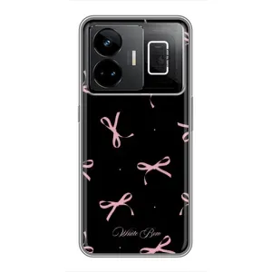Чехол с принтом «Банты на черном» для Realme GT3