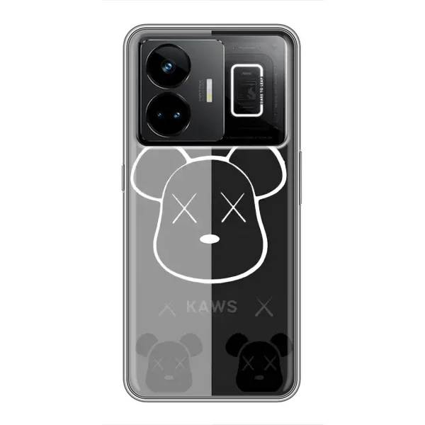 Чехол с принтом «БеарБрик глаза» для Realme GT3