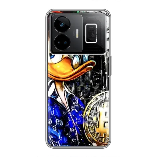 Чехол с принтом «Биткойн Скрудж» для Realme GT3