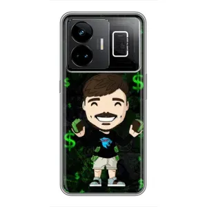 Чехол с принтом «Блогер Beast» для Realme GT3