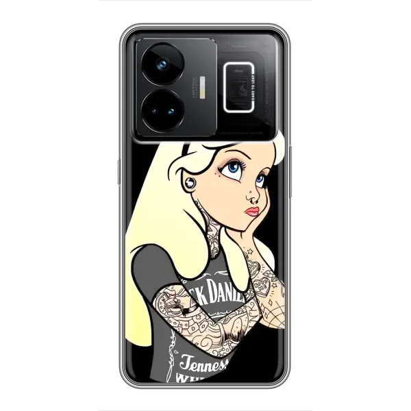 Чохол з принтом «Дівчина в тату» для Realme GT3 Чохол з принтом «Дівчина в тату» для Realme GT3