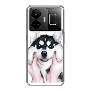 Чохол з принтом «Радісний Хаскі» для Realme GT3