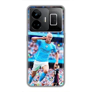Чехлы с футболистом Ерлинг Холанд для Realme GT3 (AlphaPrint)