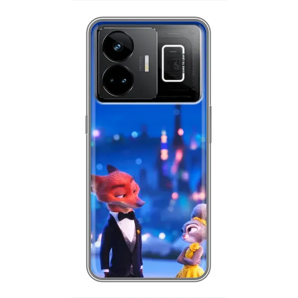 Чехол с принтом «Романтический вечер Зверополис» для Realme GT3