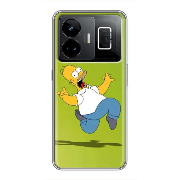 Чехол с принтом «Гомер Симпсон» для Realme GT3