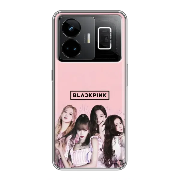 Чехол с принтом «Группа Блэк Пинг» для Realme GT3