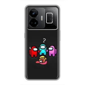 Чехол Амонг Ас для Realme GT3 (AlphaPrint) (Импостер)