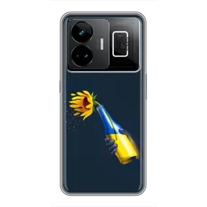 Чехол для Патриота Украины Realme GT3 - (AlphaPrint) (Коктейль молотова)