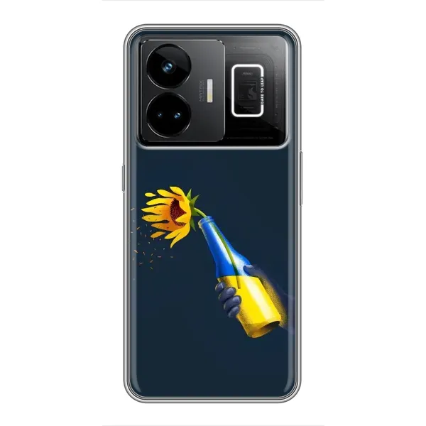 Чехол с принтом «Коктейль молотова» для Realme GT3