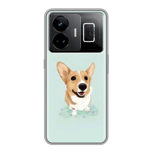 Чохол з принтом «Коргі» для Realme GT3