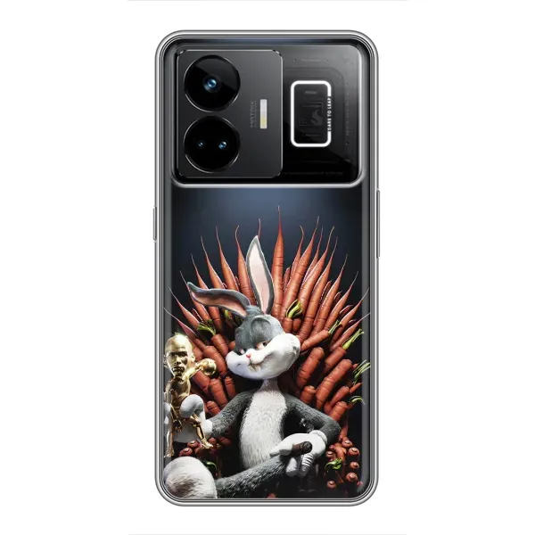 Чехол с принтом «Король Кролик» для Realme GT3