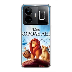 Чехол Король лев на Реалми ДжиТи 3 (Постер Король Лев)